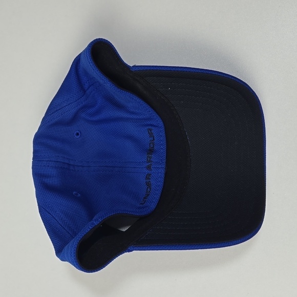 Under Armour UA Blitzing stretch Blue Fit Cap. Size L/XL EUC - Picture 3 of 5
